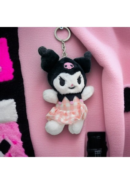 Kuromi Peluş Anahtarlık Çanta Aksesuarı Sevimli Kaliteli Oyuncak Figürlü Peluş Model Seçenekli 1ADET fırsatları