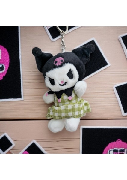 Kuromi Peluş Anahtarlık Çanta Aksesuarı Sevimli Kaliteli Oyuncak Figürlü Peluş Model Seçenekli 1ADET