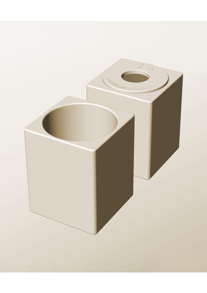 CS96-130-P Ev Dekorasyonu Için Modüler Istifleme Delikli Konteyner