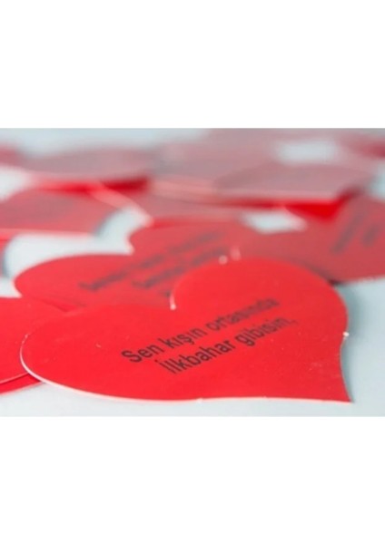 365 Gün Aşk Sözleri Kutusu – Kalpli Mesaj Kartları – Sevgiliye Özel Romantik Hediye fiyatları