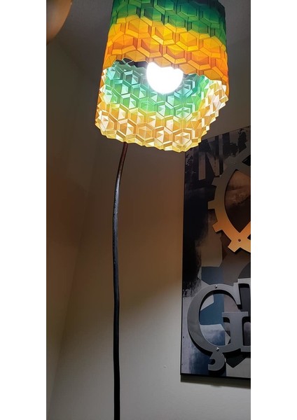 (Remıx!!) Geometrik Abajur fiyatları