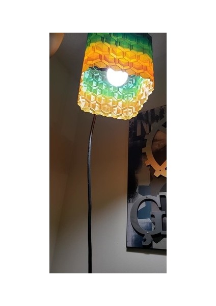 (Remıx!!) Geometrik Abajur fırsatları