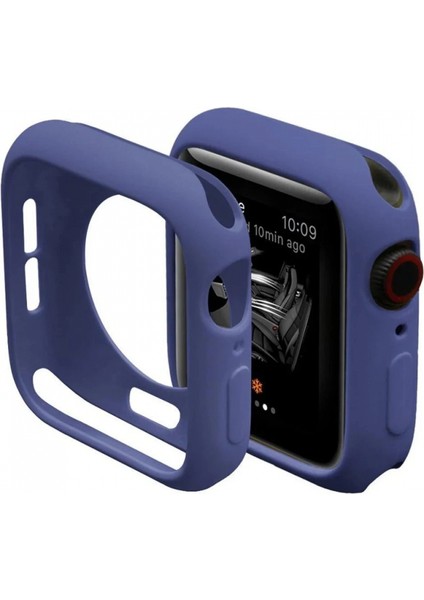 Apple Watch 40MM Silikon Alt Kasa - Mavi