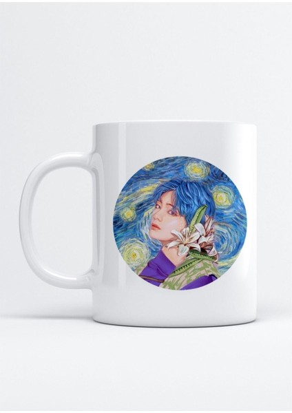 Bts Jungkook V Jimin Suga Kim Seok-Jin Rm J-Hope Kupa Bardak