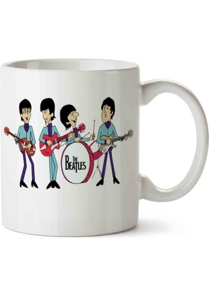 The Beatles Song Love Album Porselen Kupa Bardak