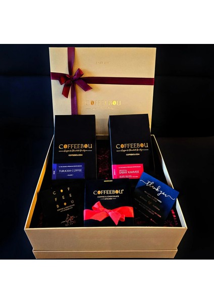 Özel Kahve & Çikolata Büyük Boy Hediye Seti