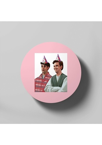 Friends: Joey And Chandler Bardak Altlığı