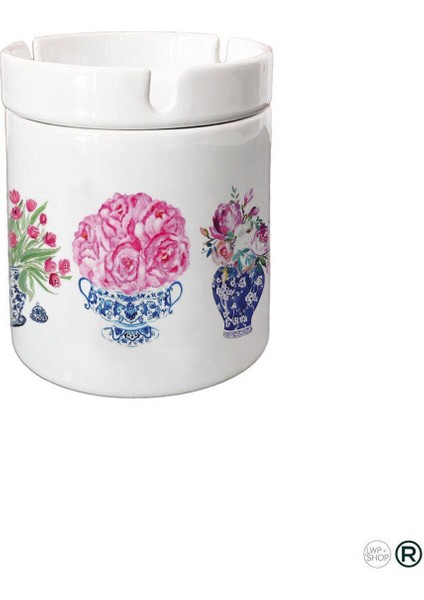 Kokusuz Sigara Küllüğü - Kokusuz Kül Tablası - Doğart Sanat Blue Blanc Sk Küllük