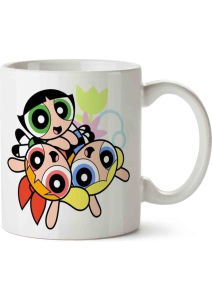 Powerpuff Girls 3 Porselen Kupa Bardak