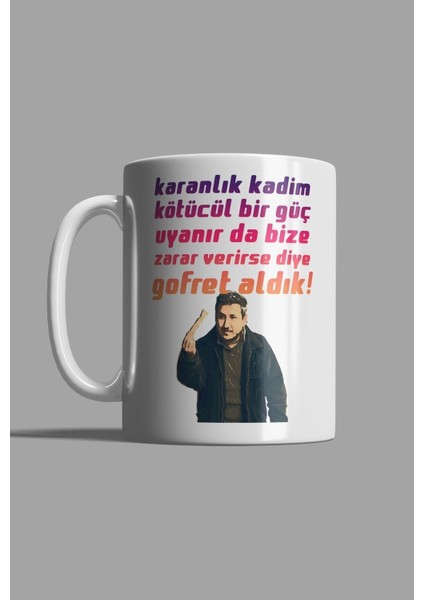 Mug - Gi-Bi Yılmaz Gofret Porselen Kupa Bardak