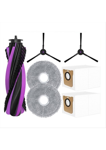 P20 Pro Elektrikli Süpürge Ana Yan Fırça Toz Torbası Paspas Bezi Yedek Parçaları (Yurt Dışından)