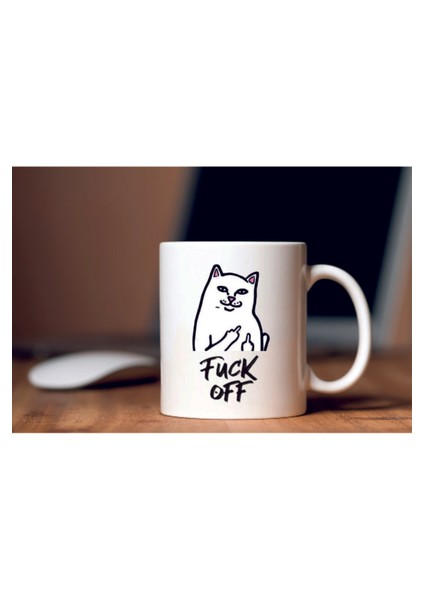 Off Kedi Tasarımlı Kupa fiyatları