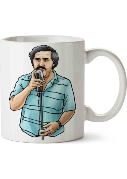 Pablo Narcos Porselen Kupa Bardak