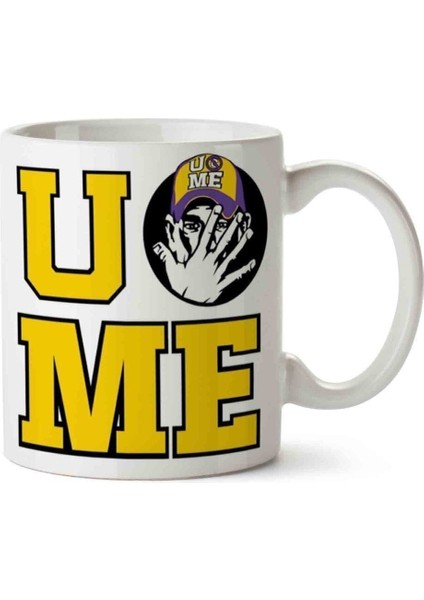 John Cena You Cant See Me 2 Porselen Kupa Bardak