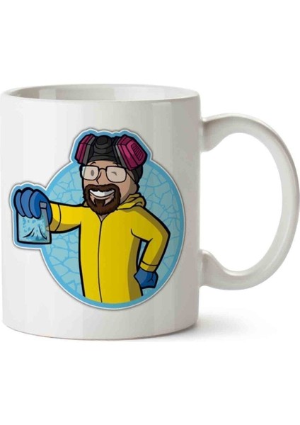 Wault Boy Heisenberg Whalter White Porselen Kupa Bardak