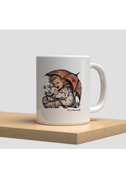 Beyaz Kupa Bardak A67 - Seni Seviyorum Anne Çocuk Anneler Günü