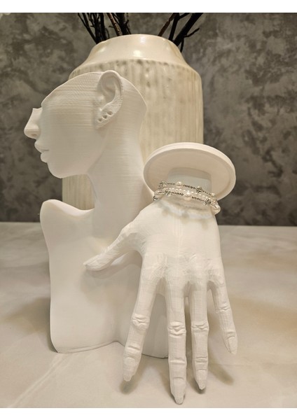 Çok Sıralı Inci Taşlı Bilezik fırsatları