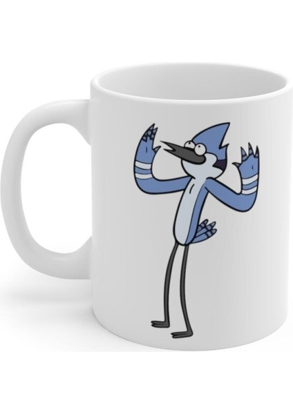Regular Show Mordecai Baskılı Kupa Bardak