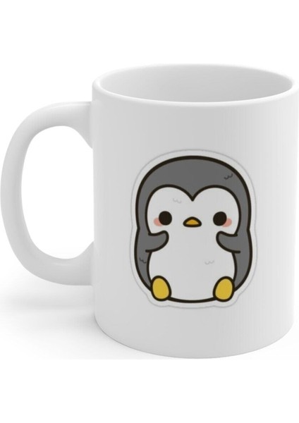 Penguinn Baskılı Kupa Bardak