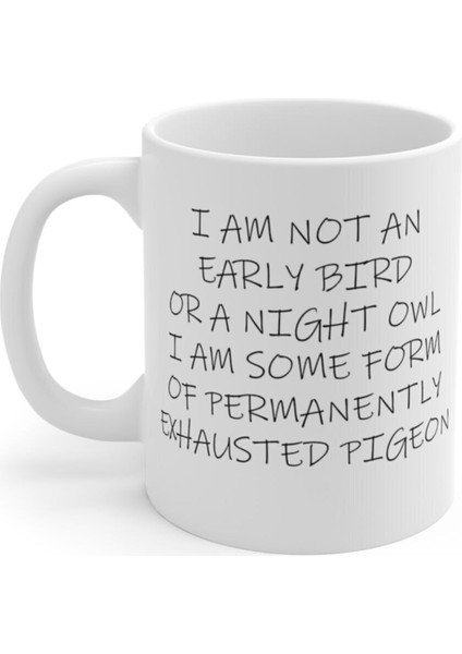 Exhausted Pigeon Baskılı Kupa Bardak