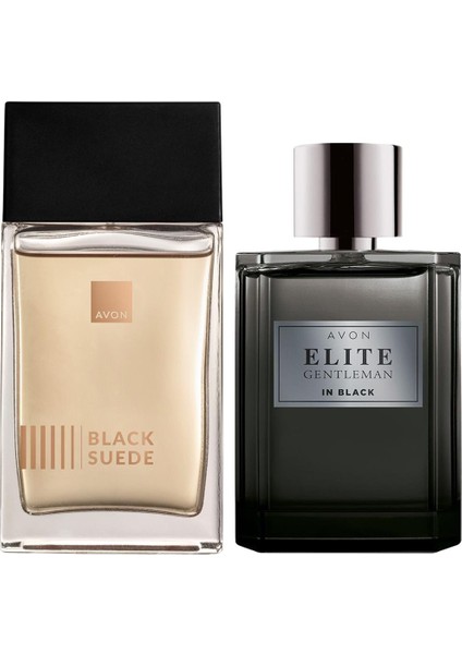 Elite Gentleman In Black ve Black Suede Erkek Parfüm Paketi