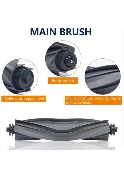 L20 Ultra / L30 Robot Süpürge, Ana Fırça, Toz Torbaları, Paspas Pedleri, Filtreler Için Yedek Parçalar (Yurt Dışından) modelleri