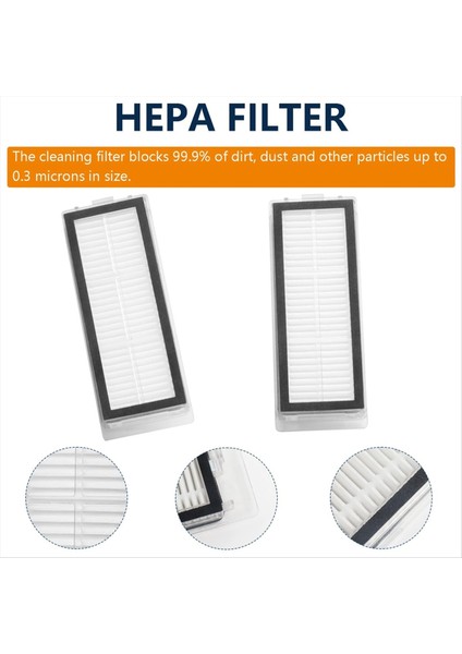 L20 Ultra / L30 Robot Süpürge, Ana Fırça, Toz Torbaları, Paspas Pedleri, Filtreler Için Yedek Parçalar (Yurt Dışından) indirimleri