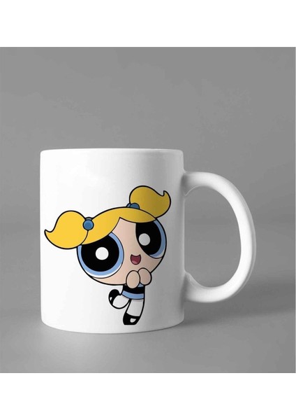 Powerpuff Girls Bubbles Baskılı Kupa