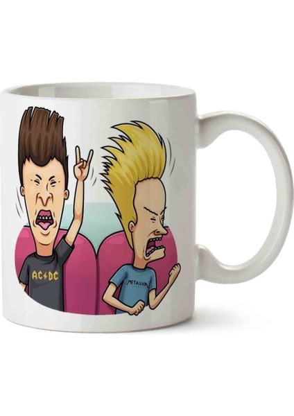 Beavis And Butt-Head Porselen Kupa Bardak