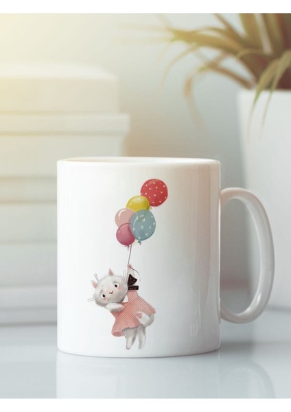 Beyaz Kupa Bardak G117 Aşk Dostluk Arkadaşlık Sevgi Kardeşlik Doğum Günü