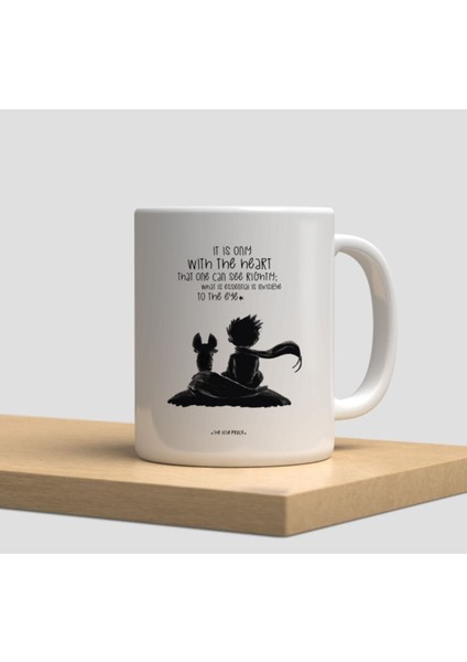 Beyaz Kupa Bardak A248 - Aşk Kahve Hediye Yılbaşı Yeniyıl Sevgi Arkadaşlık Dostluk Kardeşlik