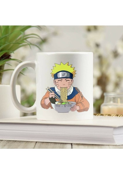 Naruto Ramen Kupası Hediyelik Anime Baskılı Kupa Bardak