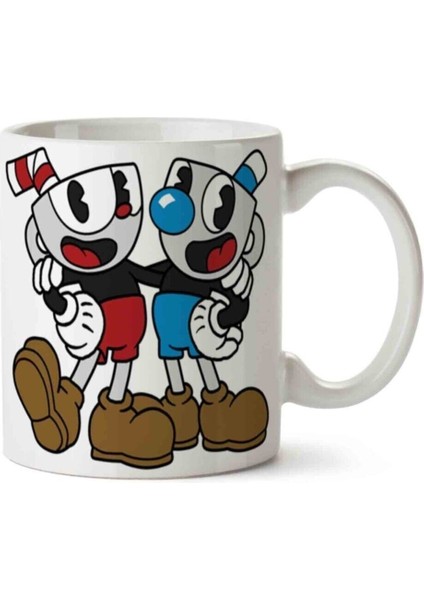 Cuphead Bendy And The Ink Machine Porselen Kupa Bardak