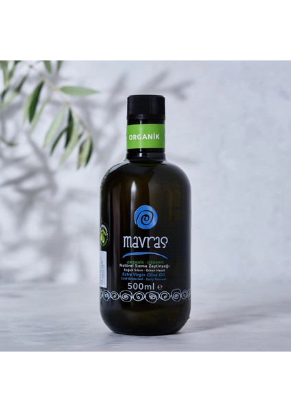 Organik Natürel Sızma Zeytinyağı - Erken Hasat 250 ML