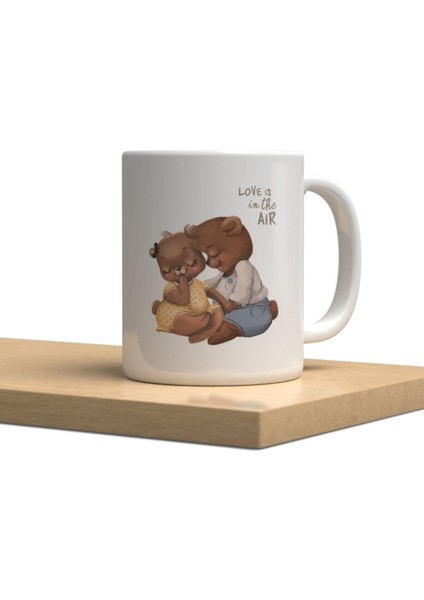 Beyaz Kupa Bardak G25 - Aşk Dostluk Arkadaşlık Sevgi Sevgililer Günü Yılbaşı