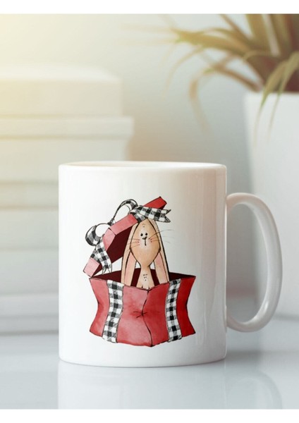 Beyaz Kupa Bardak G103 Aşk Dostluk Arkadaşlık Sevgi Kardeşlik Doğum Günü