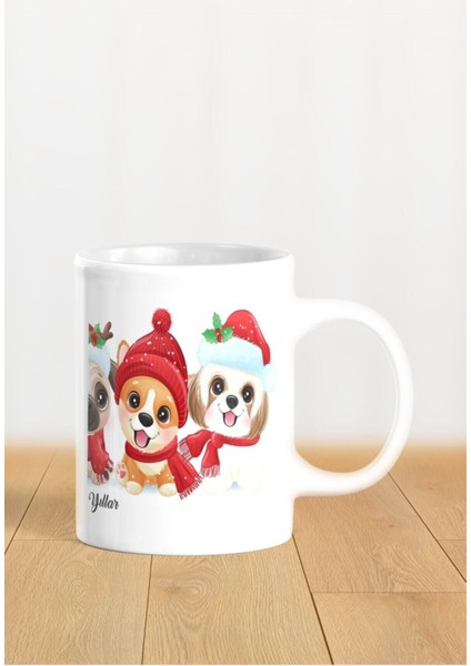 Hediyelik Yeniyıl / Yılbaşı / Noel Baba Baskılı Kupa Bardak fiyatları