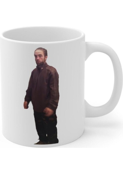 Robert Pattinson Tracksuit Baskılı Kupa Bardak