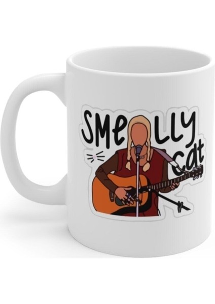 Friends Phoebe Smelly Cat Baskılı Kupa Bardak
