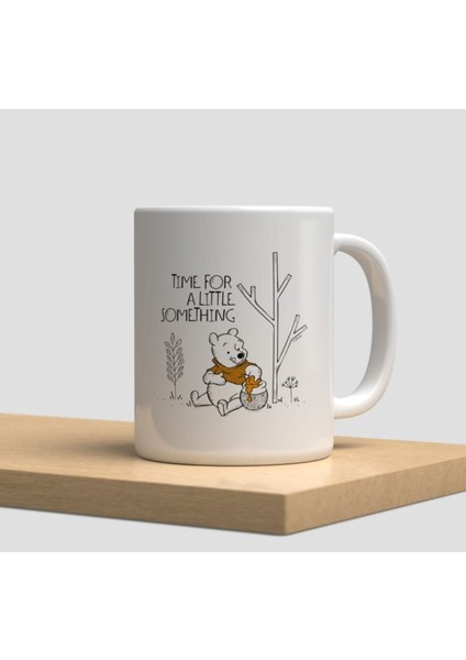 Beyaz Kupa Bardak A258 - Winnie The Pooh Arkadaşlık Dostluk Kardeşlik Aşk Sevgi