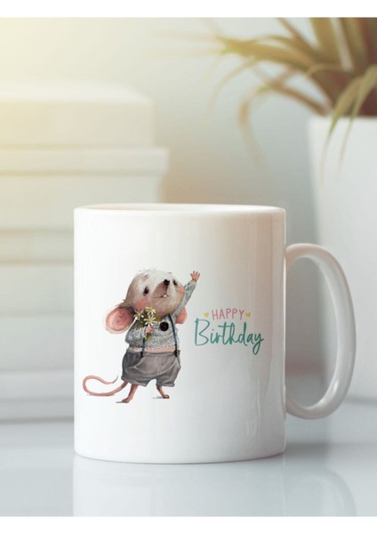 Beyaz Kupa Bardak G199 Aşk Dostluk Arkadaşlık Sevgi Kardeşlik Doğum Günü