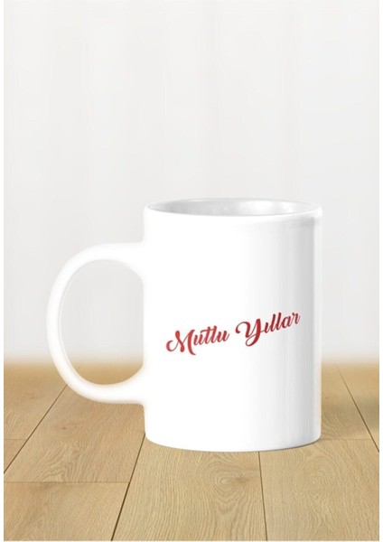 Hediyelik Yeniyıl / Yılbaşı / Noel Baba Baskılı Kupa Bardak fiyatları