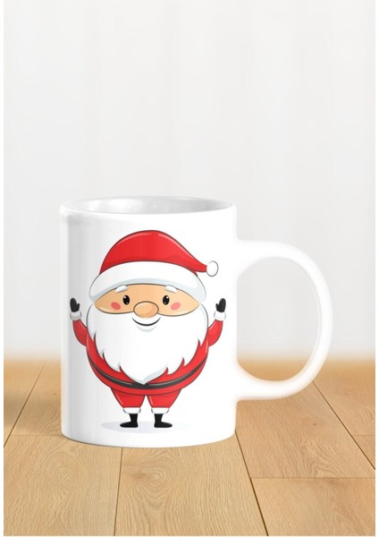 Hediyelik Yeniyıl / Yılbaşı / Noel Baba Baskılı Kupa Bardak
