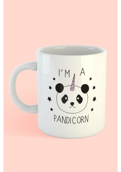 Pandicorn Tasarımlı Kupa Bardak