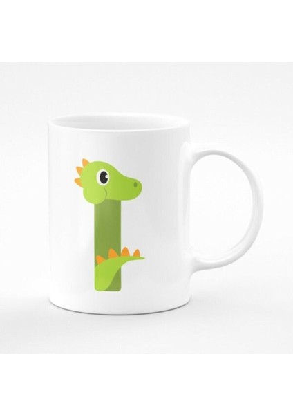 I Harfli Çocuklar Için Baskılı Kupa Bardak