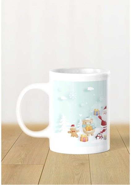 Hediyelik Yeniyıl / Yılbaşı / Noel Baba Baskılı Kupa Bardak fiyatları