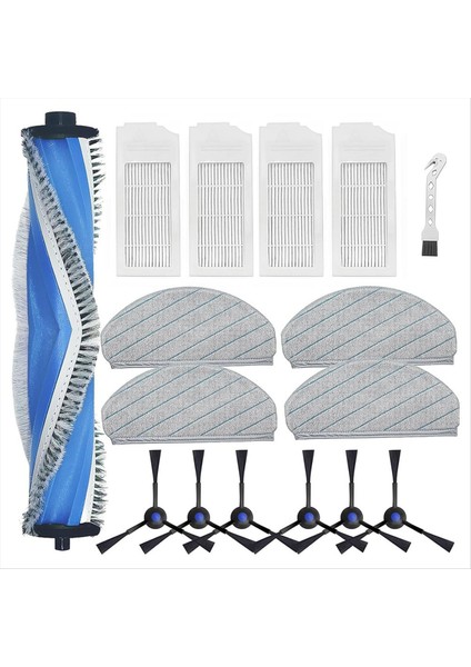 N20 Plus, N20, Robot Süpürge Ana Yan Fırça Filtre Paspas Bezi Aksesuarları (Yurt Dışından)