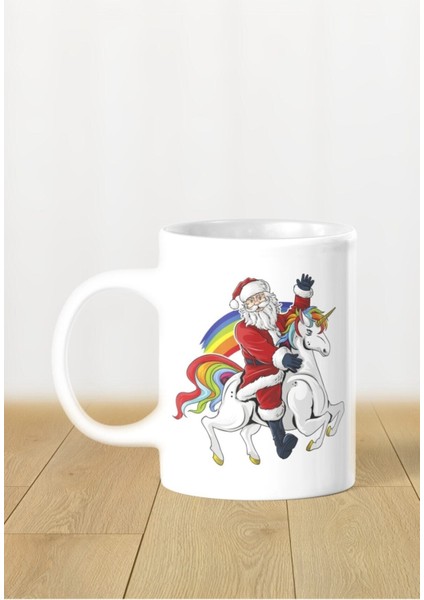 Hediyelik Yeniyıl / Yılbaşı / Noel Baba Baskılı Kupa Bardak fiyatları