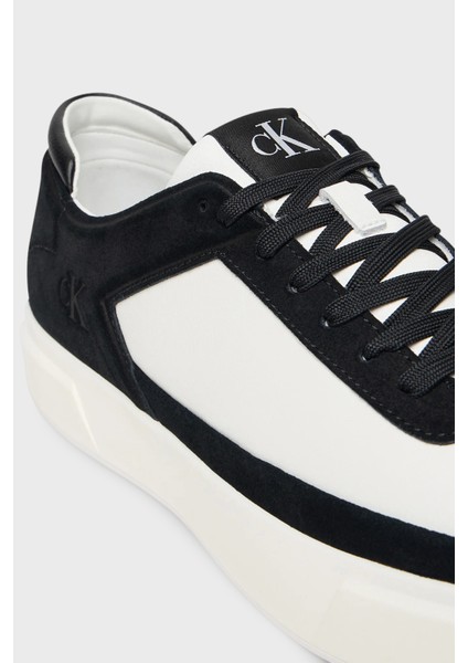 Süet Detaylı Logolu Sneaker Ayakkabı YM0YM013540GM Erkek Ayakkabı YM0YM01354 0gm