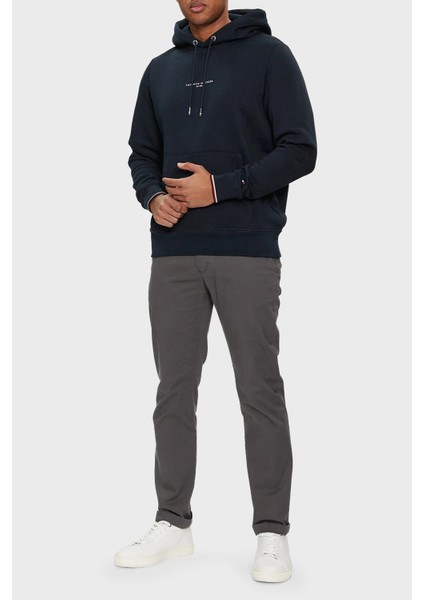 Pamuklu Regular Fit Logolu Kapüşon Yaka Sweat Erkek Sweat MW0MW32673 Dw5 fiyatları